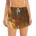 thumbnail image 2 of Xecao Golden Pig Cloud Fantasy for Double-layer Running Short for Women, Perfect for Gym, Tennis, and More, Featuring a Convenient Pocket-Medium, 2 of 7