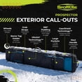 thumbnail image 3 of Sportube Prospector Ski & Board Bag, Wheeled Protective Hard Snowboard Case, Azure, 3 of 9