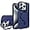 Blue, variant on Case for iPhone 14 Pro Max Compatible with MagSafe Stand Silicone Soft TPU Heavy Duty Protection Anti-Scratch Shockproof Slim Magnetic Protective Phone Case for iPhone 14 Pro Max Purple CXT