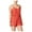 Orange - dpscrl, variant on Ultra Flirt Womens Lace Romper Jumpsuit