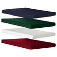 thumbnail image 3 of All Things Cedar TC20-2-W Dining Chair Cushion - White, 3 of 3