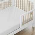 thumbnail image 5 of Storkcraft Pasadena Toddler Bed, White with Driftwood, 5 of 10