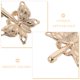 thumbnail image 3 of unbranded 20Pares Botones Decorativos De Metal Con De Rana Para Abrigos Y Prendas Elegantes, 3 of 6