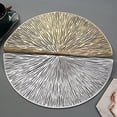 thumbnail image 5 of LINLIN 4 Pack Round Placemats Decorative Placemats PVC Placemats Hollow Table Place Mats Heat Resistant Non-slip Dining Placemats, 5 of 5