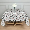 thumbnail image 3 of White Cow Moo Spot Pattern Square Tablecloth,Waterproof Square Table Cover,Wipeable Spillproof Washable Table Cover for Home Kitchen Party Decor 42"X42"(107x107cm), 3 of 6