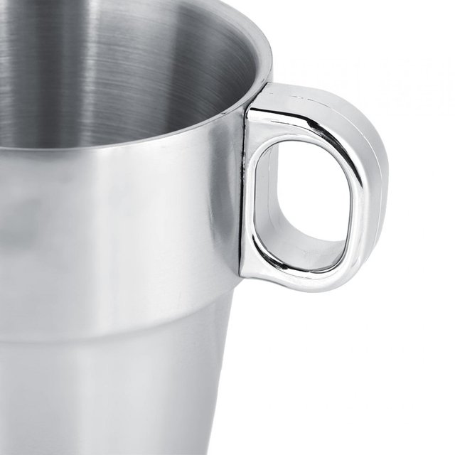 Vaso de cervezavasos de acero inoxidable Vaso de agua Vaso de café con mango de agarre Vasos de acero inoxidable Khall JY22266