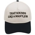 thumbnail image 2 of Breezora Embroidered Funny Saying Trucker Hat for Women Adjustable Mesh Back Baseball Cap Lightweight Breathable Casual Outdoor Fashion Hat, 2 of 4