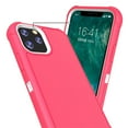 thumbnail image 5 of For Apple iPhone 11 Pro Max Slim Defender Shockproof Hybrid Case Cover Pink/White, 5 of 5