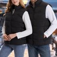 thumbnail image 1 of Chaleco calefactable eléctrico unisex chaqueta calefactora ligera de invierno para mujeres y hombres, 1 of 9