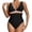 Black, variant on Vedolay Swimsuit Women Women One Piece Swimsuits Halter Plunge V Neck Cutout Bathing Suits,Black L