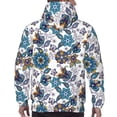 thumbnail image 5 of Hoodies for Men - Elegant Flower Butterfly Paisley Long Sleeve Comfrt Men'S Fashion Hoodies & Sweatshirts, Sweatshirts for Men Hoodies Pullover Clothing Clothes with Pouch, 5 of 7