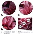 thumbnail image 3 of Designart "Mesmerizing Pink Mums II" Floral Floater Framed Wall Decor, 3 of 7