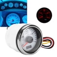 thumbnail image 6 of NFTIGB 52mm / 2.1 inches Marine Pointer Tachometer Gauge, Red Backlight Universal Mod Replacement Part for Motorcycle Car Truck Boat Gasoline Engine 9-32V, White Finish, 6 of 9