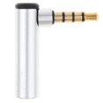 thumbnail image 2 of Ángulo de sonido De 3.5 Mm Y 4 piezas, , Enchufe A Enchufe, Enchufe Adaptador Plata Hugo Conector jack de audio, 2 of 6
