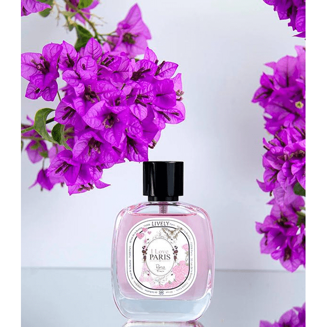Perfume YZY Lively I love Paris Eau de Toilette para mujer, 100 ml