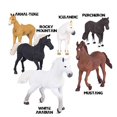 thumbnail image 3 of Terra by Battat - Horses Set - Detailed Miniature Horse Toys with Toy Mustang for Kids 3+ (6 pc), 3 of 3