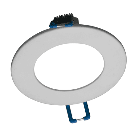 Nicor Lighting DLE321205KRDWH 367 Lumens LED Recessed Can Round Downlight - White