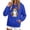 Blue, variant on Halloween Hoodie for Women Graphic Print Long Sleeve Pullover Sweatshirt Casual Fall Holiday Party Tops Seasonal Daily Wear Outfit Layer Style Weekend Red S