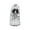 Silver - 17cm, variant on SUYOLL Glass Lens Desktop Ornament For Home Halloween Decorations Unique Figurine Idea Indoor Decal