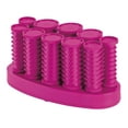 thumbnail image 5 of Conair Instant Heat Compact Hot Rollers Travel Set-Dual Voltage Hair Curlers 3.5"-2.5"-1.5" With Zebra Case, 5 of 5