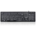 thumbnail image 1 of Teclado Perixx  PERIBOARD-317 LED Letras Grandes 104 Teclas, 1 of 2