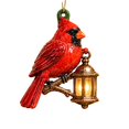 thumbnail image 2 of Cardinal Ornaments for Christmas Tree,Red Cardinals Christmas Decor Bird Christmas Ornaments Crystal Christmas Hanging Ornaments Memorial Decor Bird Watcher Collection Gifts 3.15 Inch, 2 of 7