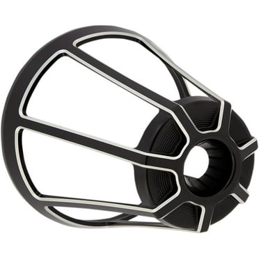 Arlen Ness Beveled Monster Sucker Black Air Cleaner Cover (81-104)