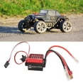 thumbnail image 3 of Controlador De Velocidad Del Motor ESC Cepillado, Fácil De Usar 60A RC Cepillado ESC Protección Múltiple 6V 2A Con Enchufe T Para Coches 1/10 RC, 3 of 7
