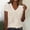White, variant on Oplxuo Women's Summer Tops V Neck Short Sleeve T-Shirts Colorblock Casual Tees 2026 Clothes