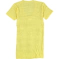 thumbnail image 2 of WESSEX Womens Rhinestone Embellished T-Shirt, yellow, M, 2 of 2