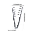thumbnail image 5 of 1-3X Texture Comb, Wide Tooth Combs, Volume Tool for Roots, Seam Coverage, Bangs Combs, Lightweight Grooming Accessories, Ideal for Curly Hair, 5 of 5