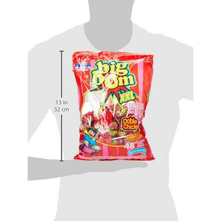 Americandy Big Bom XXL Strawberry Big Bom, 42 Oz. - Walmart.com
