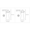 thumbnail image 2 of Kearding Guantes de limpieza Cocina Látex Lavavajillas Estilo simple Resistente al desgaste Protector de manos transparente Baño Hotel Suministros de limpieza para el hogar Ciervo/M, 2 of 6