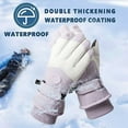 thumbnail image 4 of RMGVDSD Ski Gloves Women Snow Gloves Ladies' 2024 Winter Outdoor Cycling Touchscreen Gloves Thickened Cold Gloves Windproof Warm Gloves, 4 of 4