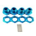 thumbnail image 1 of Milaget RC Car 17mm Hex Wheel Hubs Adapter Nuts Metal Blue, 1 of 3