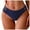 Dark Blue, variant on vigerkar Bikini Bottoms for Women Moderate Coverage String Bathing Suit Bottom Summer Side Tie Low Rise Swim Bottom Blue, M