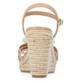 thumbnail image 4 of Time and Tru Women's Flower Espadrille Wedge Sandals, 4 of 7