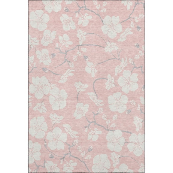 Dalyn Rugs Premium Machine Washable Mayfield AMF1032 Pink 10' x 14' Rug