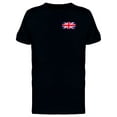 thumbnail image 1 of Brushstroke Uk Flag T-Shirt Men -Image by Shutterstock, Male Small, 1 of 2