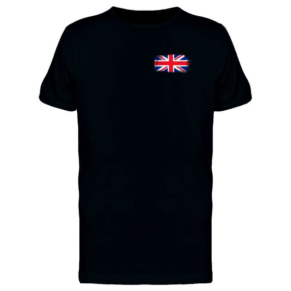 Brushstroke Uk Flag T-Shirt Men -Image by Shutterstock, Male Small