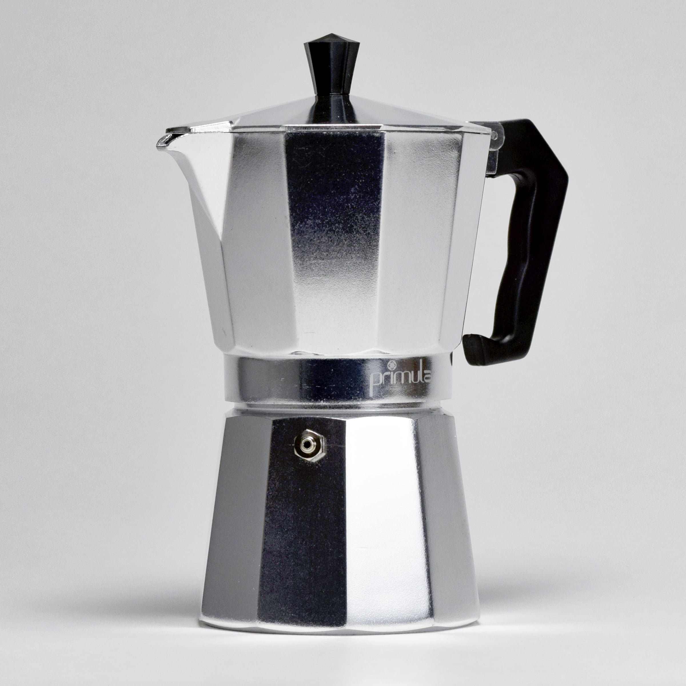 Primula Classic Stovetop Espresso and Coffee Maker, Moka Pot for Italian  and Cuban Caf Brewing, Greca Coffee Maker, Cafeteras, 6 Espresso Cups,  Silver 6 Cup Silver 