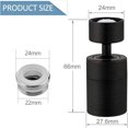 thumbnail image 5 of Aireador de grifo, rotación de 360 grados, filtro de filtro ajustable en 2 modos para cocina, baño esquí esquí Gafas de esquí, 5 of 5