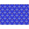 thumbnail image 1 of Ahgly Company Machine Washable Indoor Rectangle Transitional Canary Blue Area Rugs, 2' x 4', 1 of 7