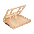 thumbnail image 2 of Caballete de mesa, caballete de mesa tipo plegable boceto caballete de pino soporte de pintura al óleo diseño exquisito, 2 of 9