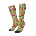 thumbnail image 2 of Balery Cartoon Fire Truck Fun Novelty Socks Men'S Women'S Crew Socks Funny Crazy Novelty Socks Quirky And Cool Socks, 2 of 9