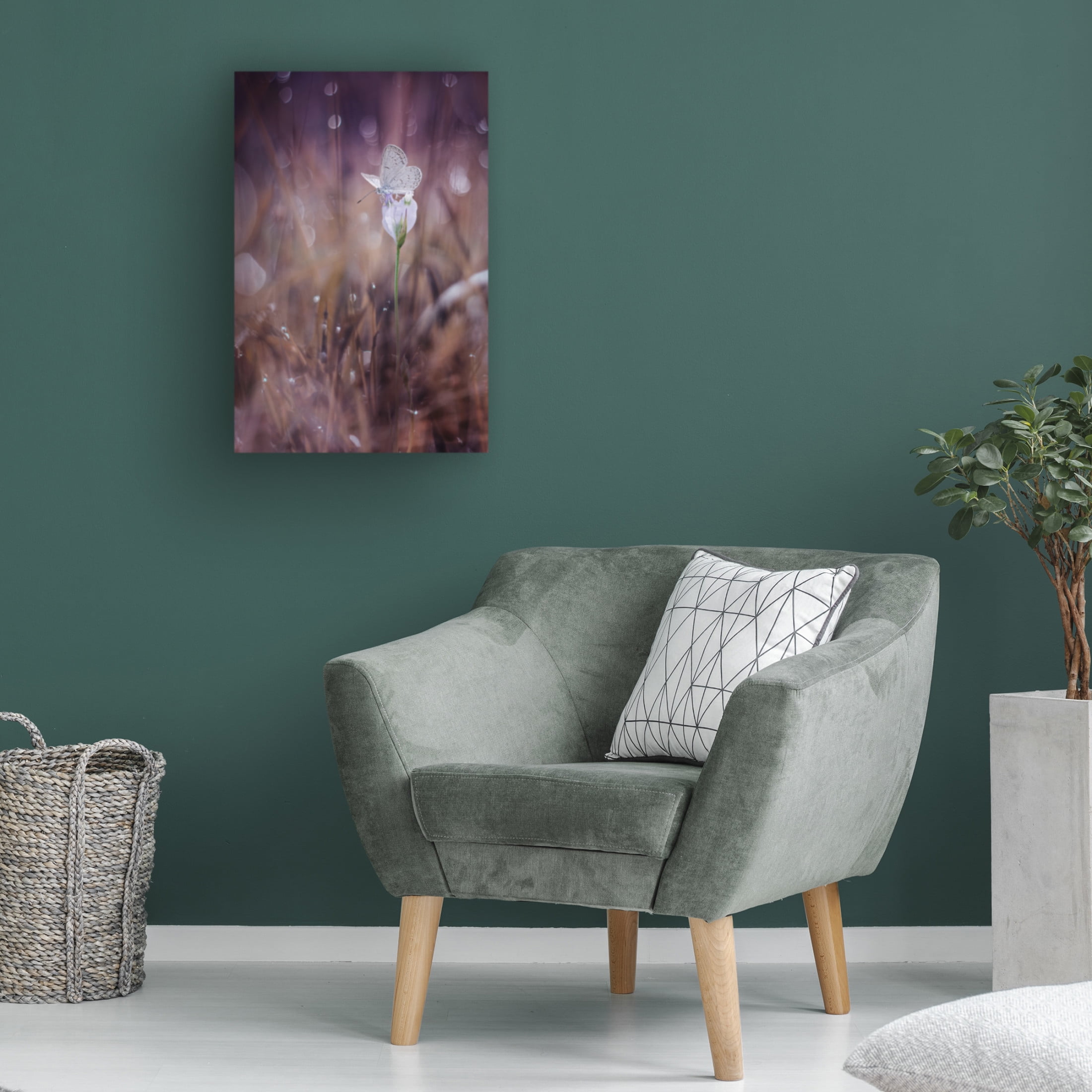 Canvas Wall Art - Ahmad Baihaki 'Waiting' Wall Art for Living Room, Bedroom, or Office D?cor by Trademark Fine Art - 22 x 32 Inches