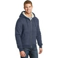 thumbnail image 4 of CornerStone CS625 Heavyweight Sherpa-Lined Hooded Fleece Jacket, Navy, 6XL, Mens Hoodies and Sweatshirts, 4 of 6
