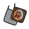 thumbnail image 2 of Carolines Treasures 7029PTHD Irish Setter Pair of Pot Holders , 7.5HX7.5W, multicolor, 2 of 3