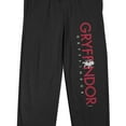 thumbnail image 2 of Harry Potter Gryffindor Women's Black Sleep Pajama Pants-XL, 2 of 4
