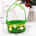 thumbnail image 4 of Easter Plush Basket for Easter Eggs , Easter Gift Baskets Bags for Kids, Easter, 4 of 5